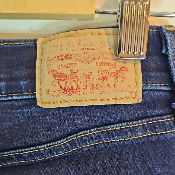 Levi's 311 Dark Blue 29x31 Skinny Jeans - Picture 6 of 10